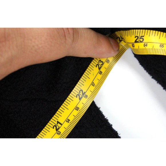 Max & Mia Cardigan Sweater Womens Black Open Front Knit Long Sleeve Size XL - Picture 8 of 9